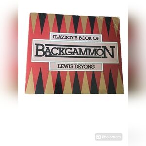 PLAYBOY'S Book of Backgammon Copyright 1977 LEWIS  DEYOUNG